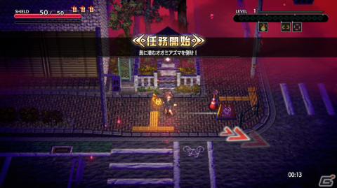 ツインスティックアクションSTG「宵祓い探偵　ミアズマブレイカー」の体験版が「東京ゲームショウ2022」に出展！の画像2