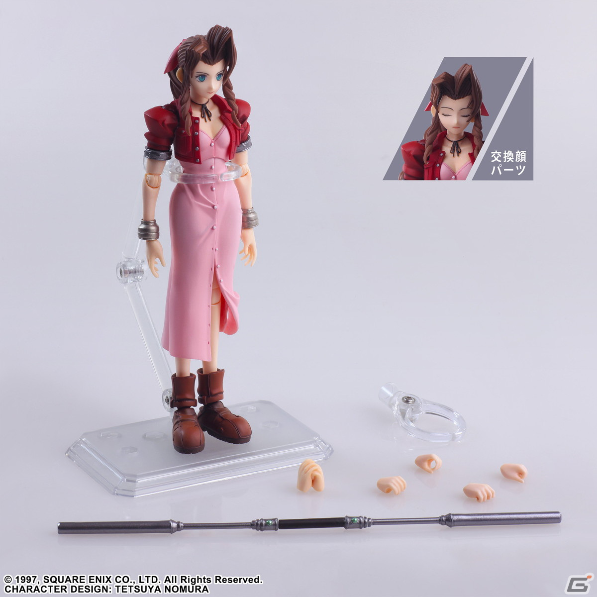 エアリスとティファがアクションフィギュア BRING ARTSシリーズに登場！オリジナル版を再現したデザインにの画像8