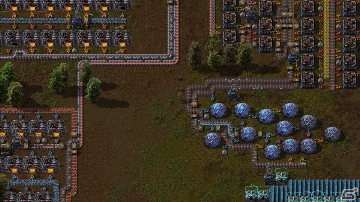 Switch版「Factorio」が10月28日に配信決定！施設を建造し巨大な生産ラインを作り上げるRTSの画像3