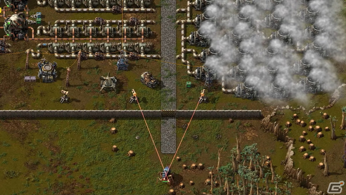 Switch版「Factorio」が10月28日に配信決定！施設を建造し巨大な生産ラインを作り上げるRTSの画像5