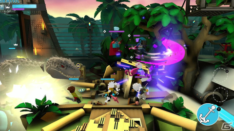 パワーアップアイテムで形成逆転！みんなでわいわい楽しめるパーティ格闘ゲーム「LEGO Brawls」試遊レポート【TGS2022】の画像1