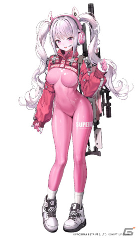 「勝利の女神：NIKKE」東京ゲームショウ2022の出展ブースにコスプレイヤーの篠崎こころさんと伊織もえさんが来場―事前登録は100万人を突破の画像2