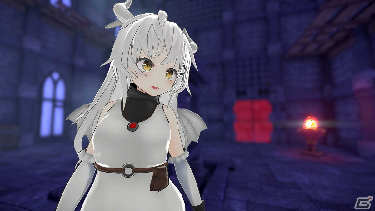 Switch版「シロネ・ザ・ドラゴンガール」が9月29日より配信！竜人族の娘・シロネを操作し幽霊城からの脱出を目指す3D探索アドベンチャーの画像2