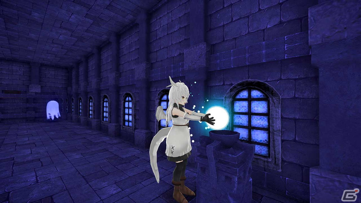 Switch版「シロネ・ザ・ドラゴンガール」が9月29日より配信！竜人族の娘・シロネを操作し幽霊城からの脱出を目指す3D探索アドベンチャーの画像7