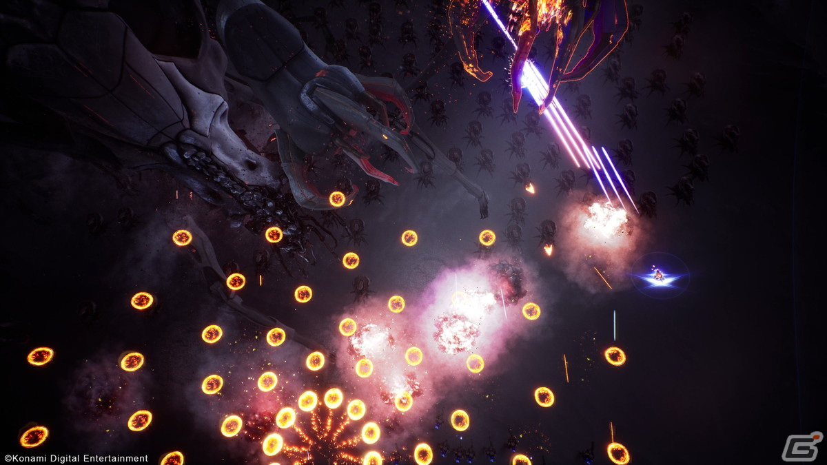 KONAMIが新作縦スクロールSTG「CYGNI: All Guns Blazing」を発表！PS5/Xbox Series X|S/Steam向けに2023年に発売の画像3