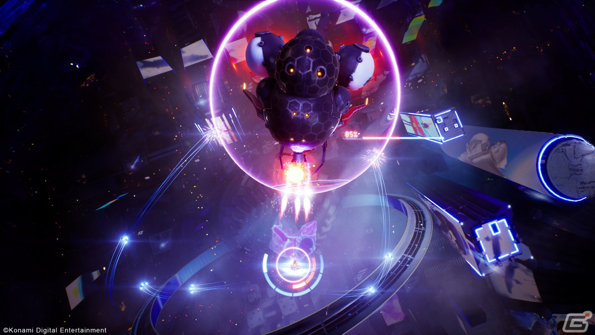 KONAMIが新作縦スクロールSTG「CYGNI: All Guns Blazing」を発表！PS5/Xbox Series X|S/Steam向けに2023年に発売の画像4
