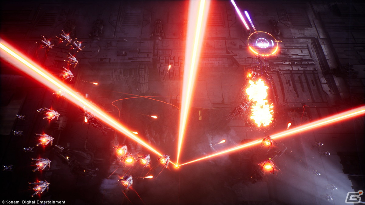 KONAMIが新作縦スクロールSTG「CYGNI: All Guns Blazing」を発表！PS5/Xbox Series X|S/Steam向けに2023年に発売の画像6