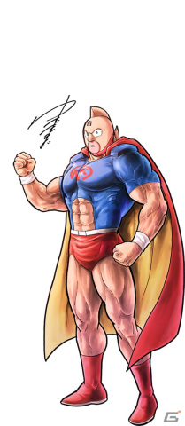 キン肉マン　マッスルショット　アートブック　画集　図録　イラスト集　ゆでたまご キン肉マン マッスルショット」ゆでたまご先生による描き下ろし