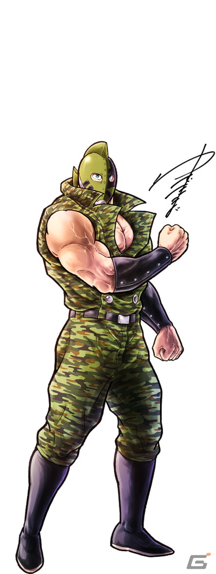 キン肉マン マッスルショット」ゆでたまご先生による描き下ろし