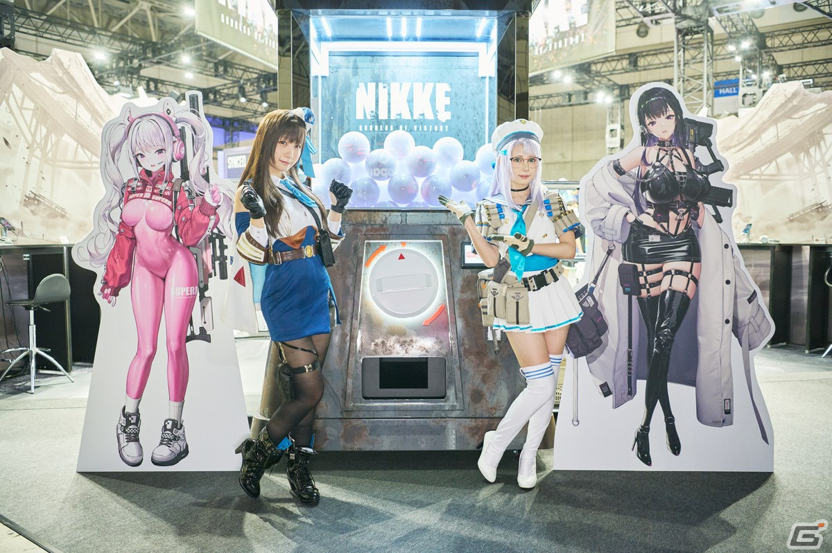 コスプレイヤーの伊織もえさんと篠崎こころさんが来場！写真満載の東京ゲームショウ2022「勝利の女神：NIKKE」ブースレポートが到着の画像14