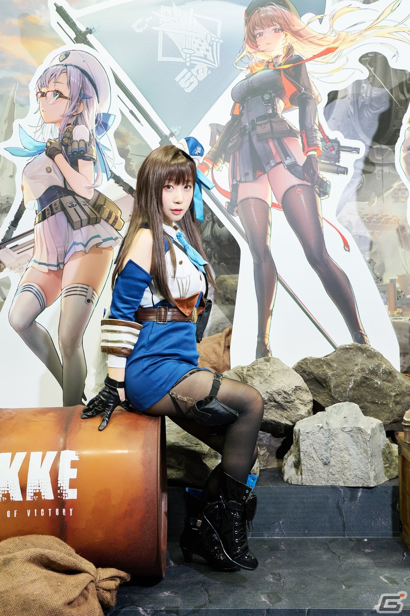コスプレイヤーの伊織もえさんと篠崎こころさんが来場！写真満載の東京ゲームショウ2022「勝利の女神：NIKKE」ブースレポートが到着の画像5