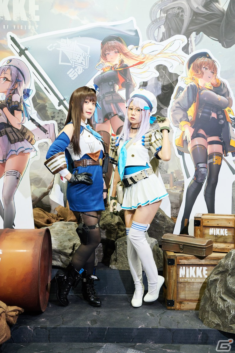 コスプレイヤーの伊織もえさんと篠崎こころさんが来場！写真満載の東京ゲームショウ2022「勝利の女神：NIKKE」ブースレポートが到着の画像8