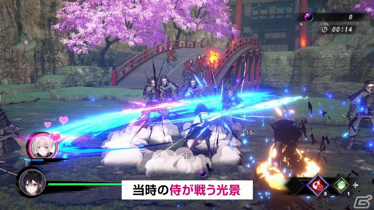 PS5/PS4/Switch/Steam「SAMURAI MAIDEN -サムライメイデン-」発売日が12月1日に決定！購入特典やキャラクター、ゲームシステムの続報もの画像9