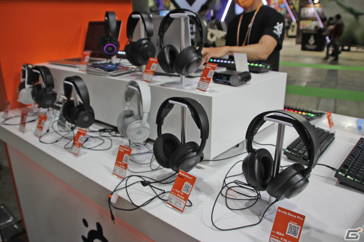 「Arctis Nova」「Apex 9」シリーズの新製品を体験！スティールシリーズジャパンブースに行ってきた【TGS2022】の画像1