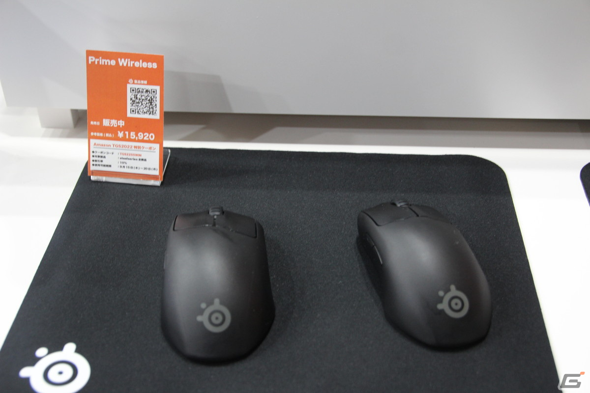 「Arctis Nova」「Apex 9」シリーズの新製品を体験！スティールシリーズジャパンブースに行ってきた【TGS2022】の画像13