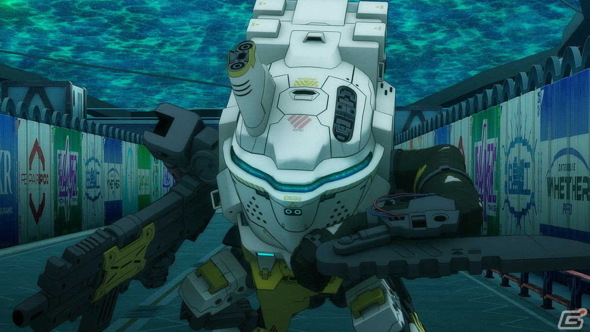 SYNDUALITY」neco氏原案のキャラクターや形部一平氏デザインのメカ