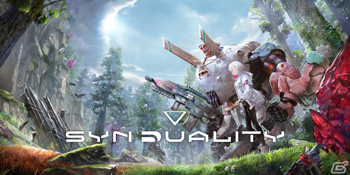 SYNDUALITY」neco氏原案のキャラクターや形部一平氏デザインのメカ