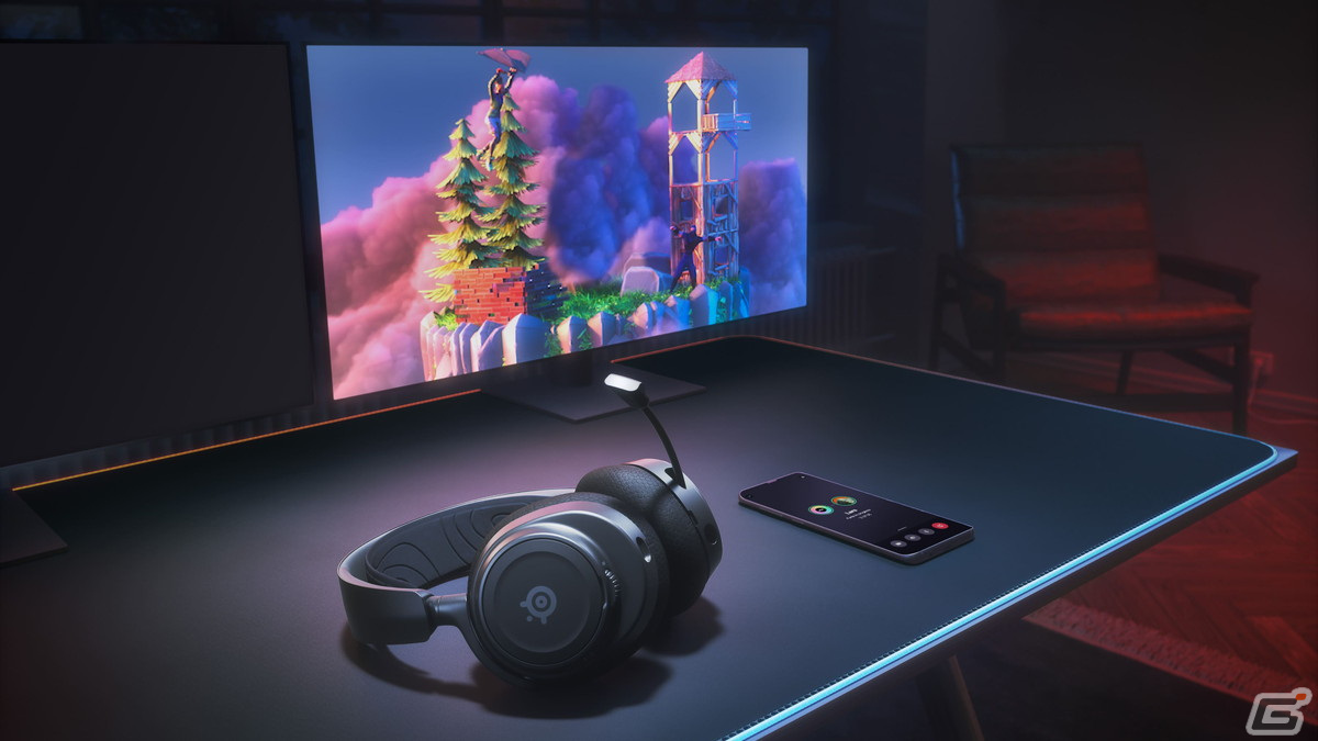 SteelSeriesからゲーミングヘッドセット「Arctis Nova 1」「Arctis Nova 3」「Arctis Nova 7」が登場―世界初のパラメトリックイコライザーを採用の画像1
