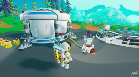 PS4版「ASTRONEER -アストロニーア-」アップデートが実施！乗り物“グラビティ・グローブ”や“ポータブル溶鉱炉”が追加の画像3
