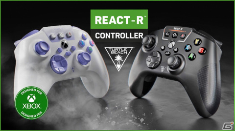 Xboxライセンス取得の有線ゲームコントローラーTurtle Beach「REACT-R コントローラー」が9月23日に発売の画像1
