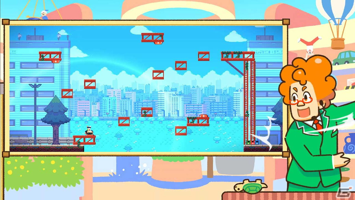 重力反転パズルアクション「さかだちの街」とアクション＆放置ゲーム「キャプテンスターワン」の体験版が10月のSTEAM NEXT FESTに登場！の画像4