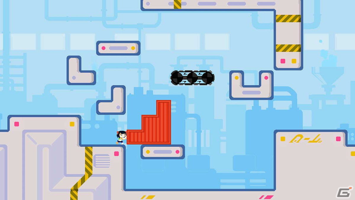 重力反転パズルアクション「さかだちの街」とアクション＆放置ゲーム「キャプテンスターワン」の体験版が10月のSTEAM NEXT FESTに登場！の画像5