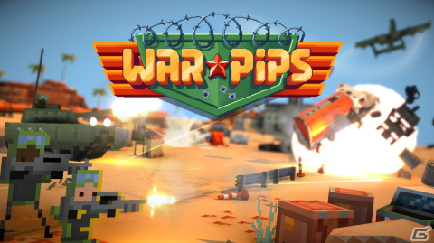 ピクセル化された戦争をテーマにした戦略シミュレーションゲーム「Warpips」がPS/Xbox/Switchに登場！10月12日に発売の画像1