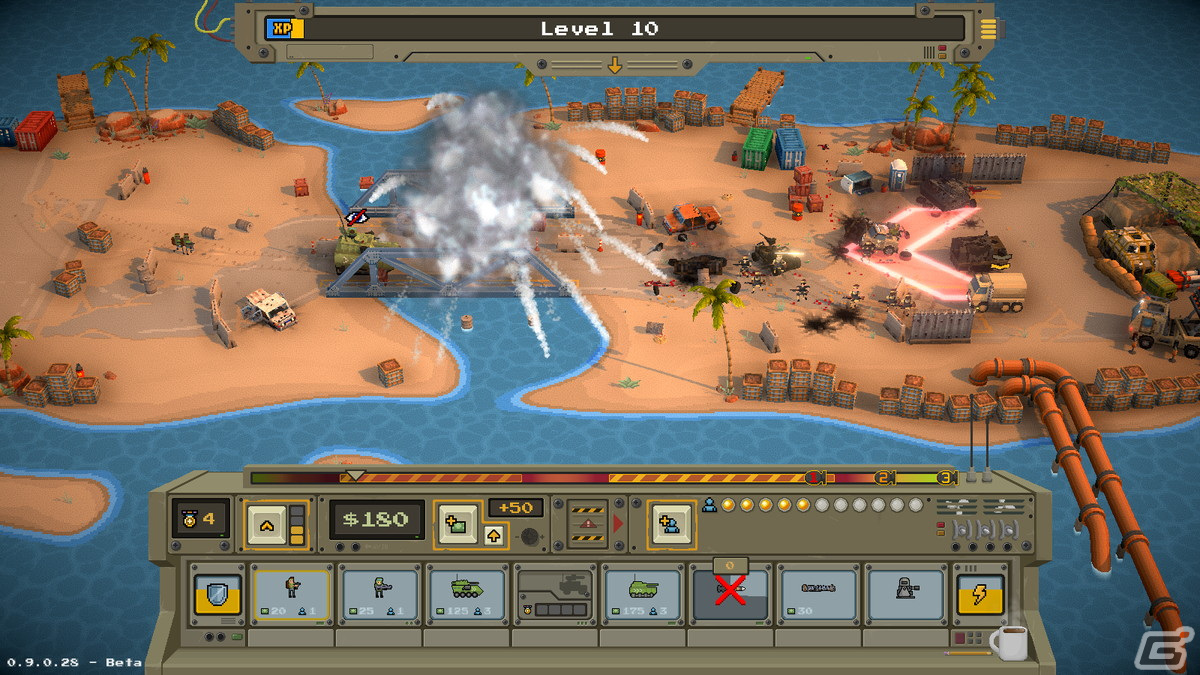 ピクセル化された戦争をテーマにした戦略シミュレーションゲーム Warpips がps Xbox Switchに登場 10月12日に発売の画像 Gamer
