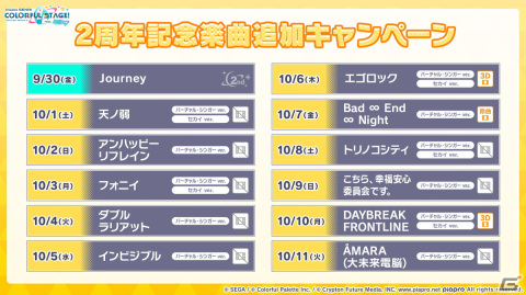 「プロセカ」2周年に合わせたアップデート、6ユニット総出演のコネクトライブ、そして2ndリアルライブの開催が決定！の画像89