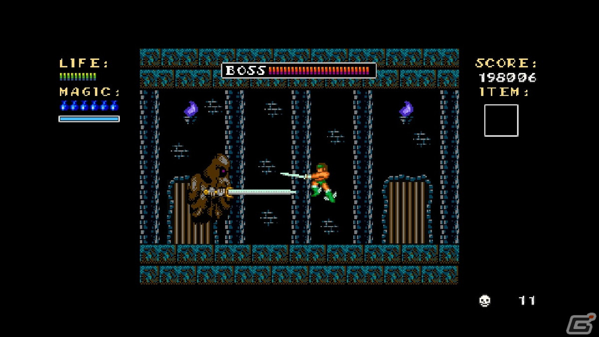 レトロスタイルのアクションゲーム「ロー・オブ・リベンジ」がPS5/PS4/Switch向けに配信中の画像2