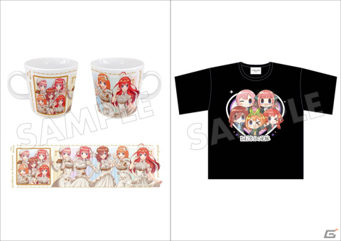 PRISMA WINGより映画「五等分の花嫁」のオリジナルグッズが登場！の画像2