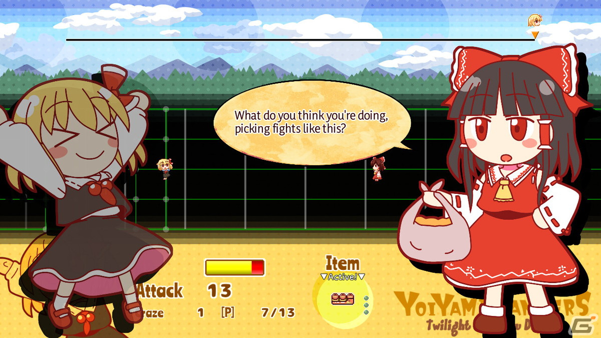 Steam版「ヨイヤミダンサーズ」が9月29日に配信！東方Project二次創作の弾幕リズムアクションの画像5