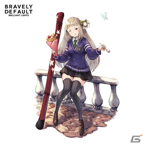 「ブレイブリーデフォルト ブリリアントライツ」にマグノリアの新衣装「学生服」が追加！の画像2