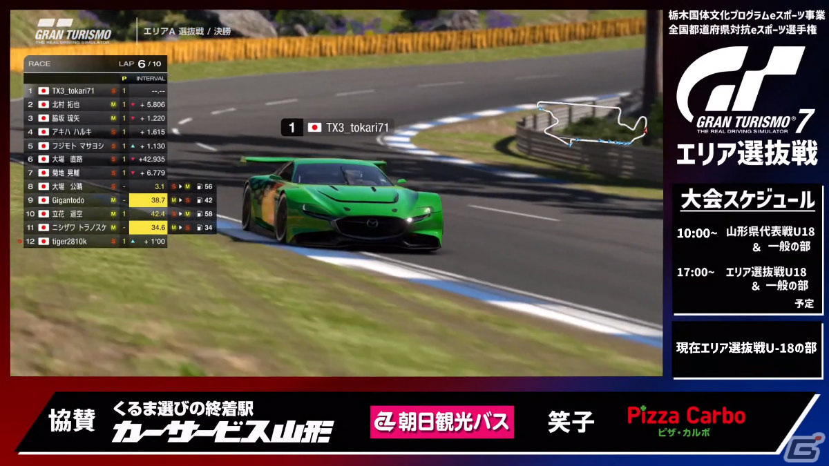 「全国都道府県対抗eスポーツ選手権 2022 TOCHIGI グランツーリスモ7部門」総勢24名の本大会出場選手が発表！の画像10