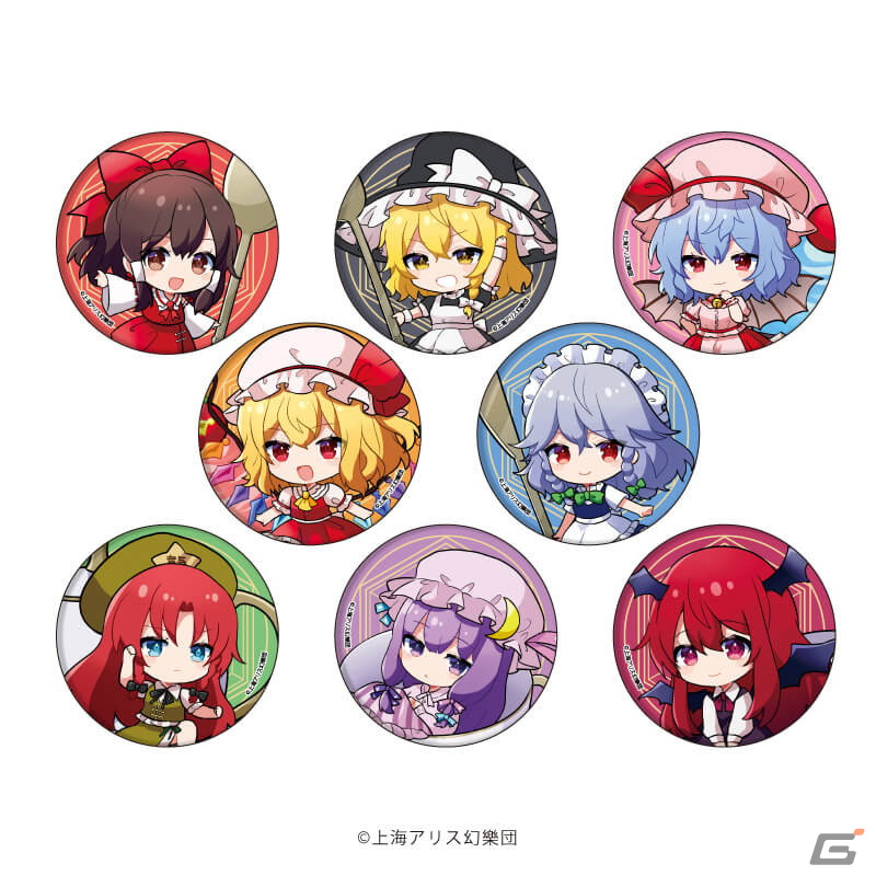 「東方紅魔郷」のコラボカフェが東京・池袋の「GraffArt CAFE」にて開催！描き起こしのフォトきゃらを使用した新作グッズも登場の画像3