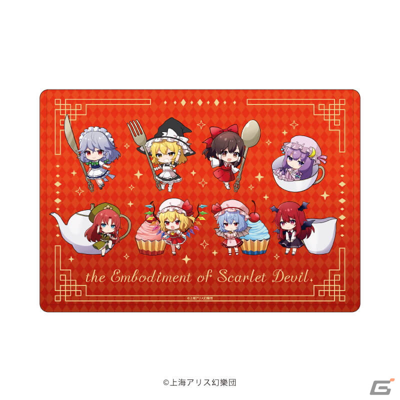 「東方紅魔郷」のコラボカフェが東京・池袋の「GraffArt CAFE」にて開催！描き起こしのフォトきゃらを使用した新作グッズも登場の画像6
