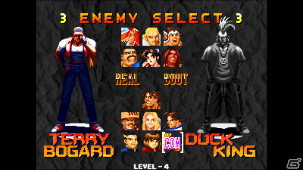 総勢16人の格闘家が最強を目指す格闘ゲーム「リアルバウト餓狼伝説 アケアカNEOGEO」がiOS/Android向けに配信開始！の画像2