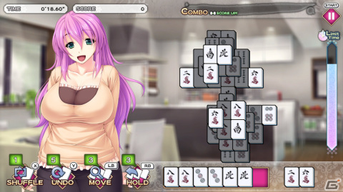 麻雀マッチパズル「Pretty Girls Tile Match」がSteamで配信！全120ステージに挑戦してPretty Girlsたちの衣装を手に入れようの画像5
