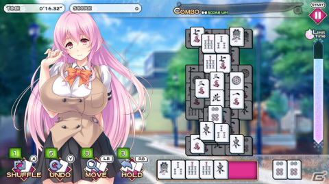 麻雀マッチパズル「Pretty Girls Tile Match」がSteamで配信！全120ステージに挑戦してPretty Girlsたちの衣装を手に入れようの画像7
