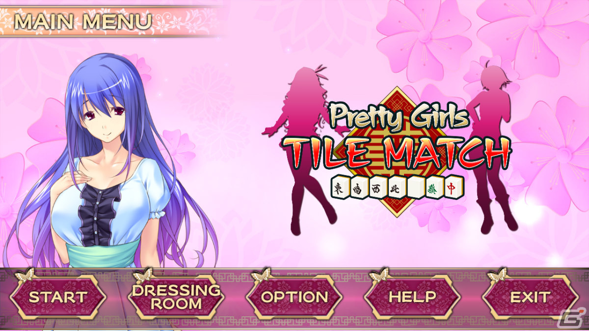 麻雀マッチパズル「Pretty Girls Tile Match」がSteamで配信！全120ステージに挑戦してPretty Girlsたちの衣装を手に入れようの画像15