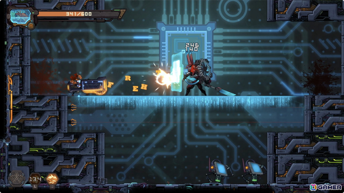 オートマタの中の“ウィルス”として戦う2Dアクションローグライク「湮滅ライン」が発表！Steamにて予約開始の画像11