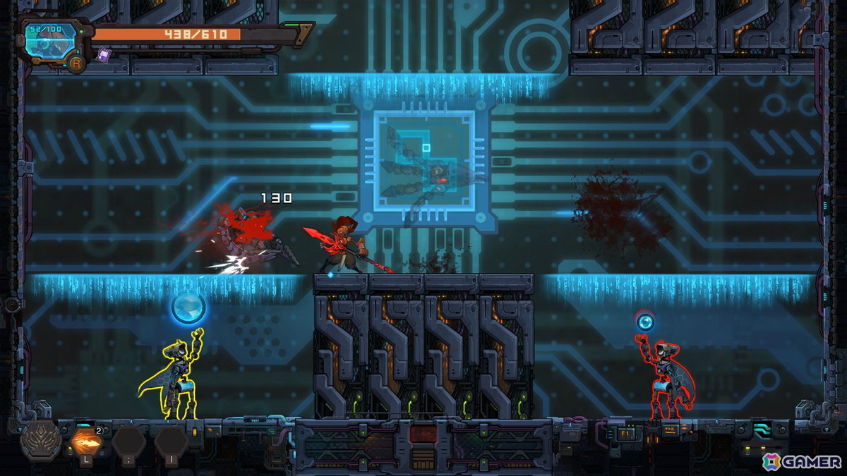 オートマタの中の“ウィルス”として戦う2Dアクションローグライク「湮滅ライン」が発表！Steamにて予約開始の画像15