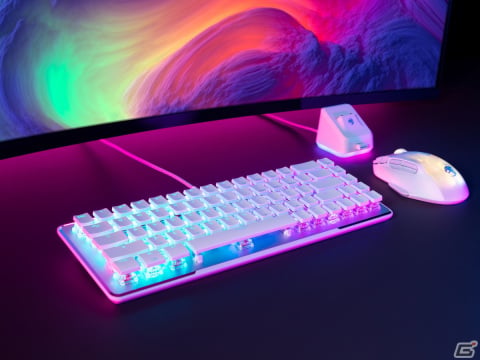 ROCCATのゲーミングキーボード「Vulcan Ⅱ Mini」が発売！コンパクトなボディに高い耐久性と多彩な性能の画像1