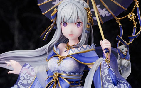 「Re:ゼロから始める異世界生活」より「エミリア -漢服- 1/7スケールフィギュア」がF:NEX限定で登場！