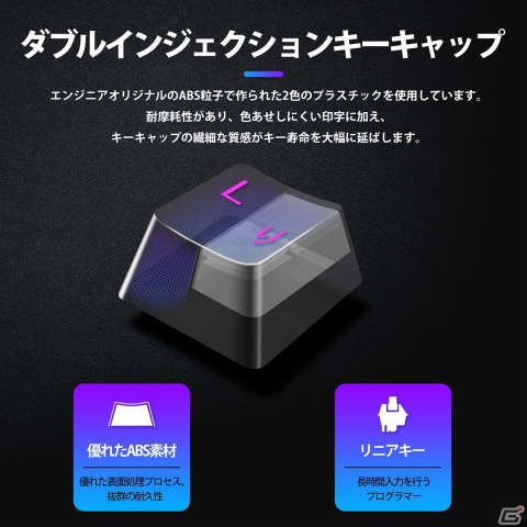 赤軸・日本語配列ゲーミングキーボードiClever「G01」のセールが実施―Amazonで本日までの画像4