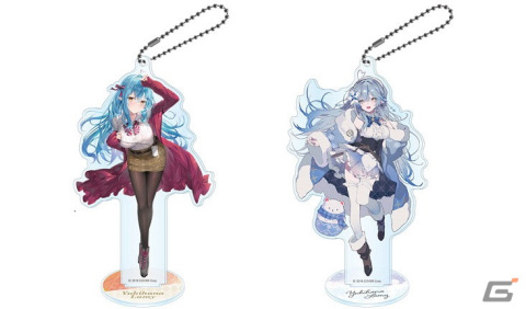 「カプとれ」とホロライブの雪花ラミィさんのコラボが10月8日より実施！2種の描き下ろしイラストによるプライズ景品が登場の画像3