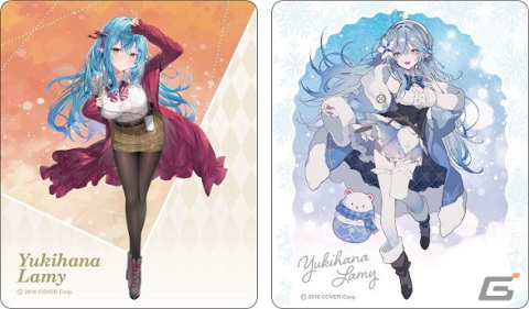 「カプとれ」とホロライブの雪花ラミィさんのコラボが10月8日より実施！2種の描き下ろしイラストによるプライズ景品が登場の画像4