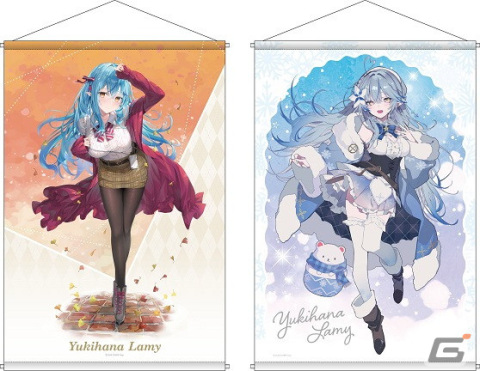 「カプとれ」とホロライブの雪花ラミィさんのコラボが10月8日より実施！2種の描き下ろしイラストによるプライズ景品が登場の画像5