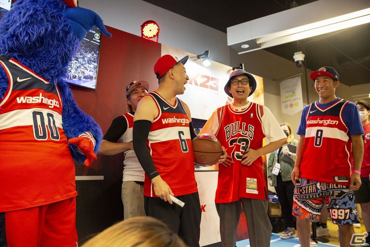 「NBA Japan Games 2022 presented by Rakuten and Nissan」に「NBA 2K23」がブース出展！の画像4