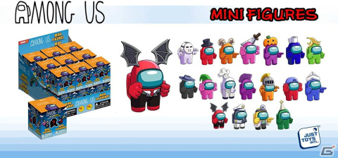 「Among Us」手のひらサイズのミニフィギュアシリーズ第2弾が登場！全18種からお気に入りのクルーを見つけようの画像2